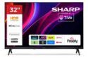 Sharp Smart LED TV 32HE2245K 32 Inch HD Ready HDR Black with Freely