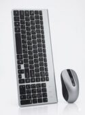 Slim 2.4G Cordless Wireless Keyboard and Mouse Set For PC MAC Laptop UK QWERTY