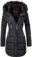 Spindle Womens Designer Long Fur Parka Hooded Jacket | Ladies Long Quilted Coat | Long Padded Coat | Lightweight Quilted Jacket