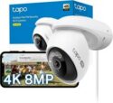 Tapo C560WS 4K 8MP Security Camera Outdoor, Local Facial Recognise, Starlight Co