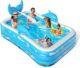 VOXON Inflatable Swimming Pool | Padding Pool Swim Centre | Pools for Kids Adults Family | Indoor Outdoor & Garden